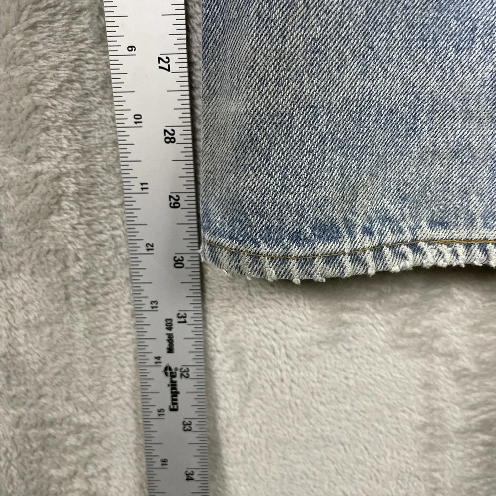 Vintage Levis 501 Jeans Mens 30x30 Redline Selvedge 1980s Made in USA Whiskers
